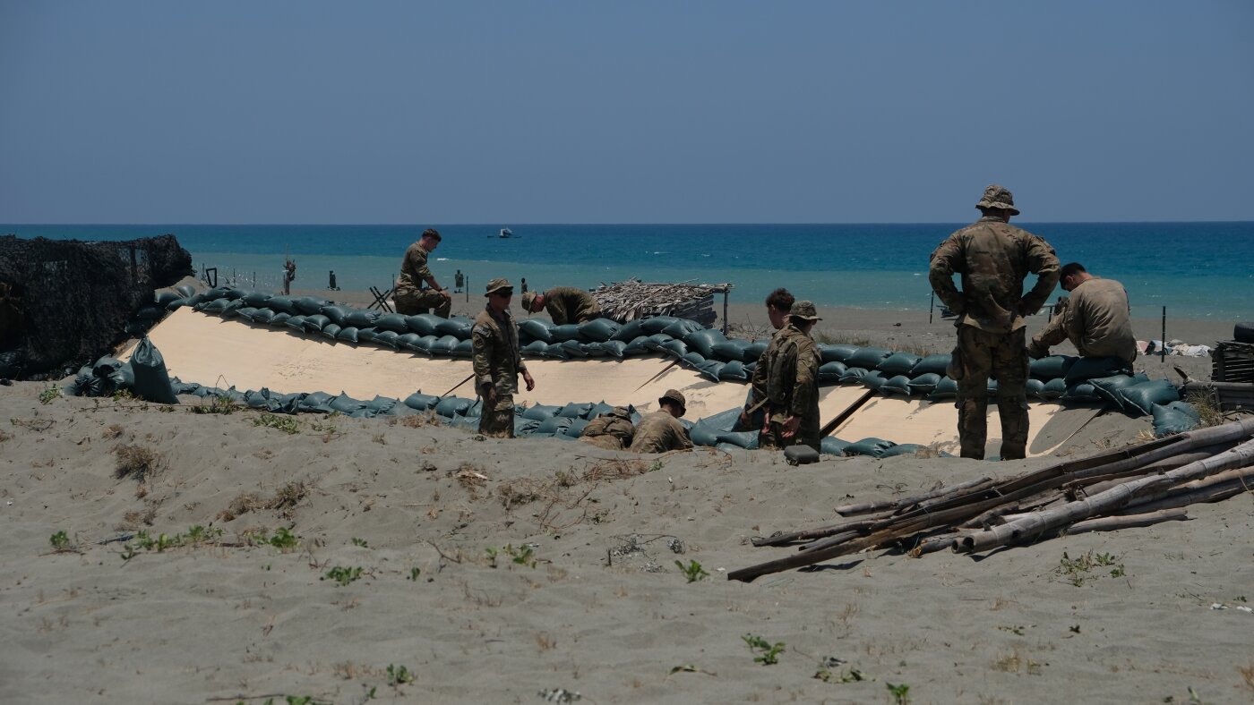 U.S. and allies test capabilities near Asia’s flash points : NPR