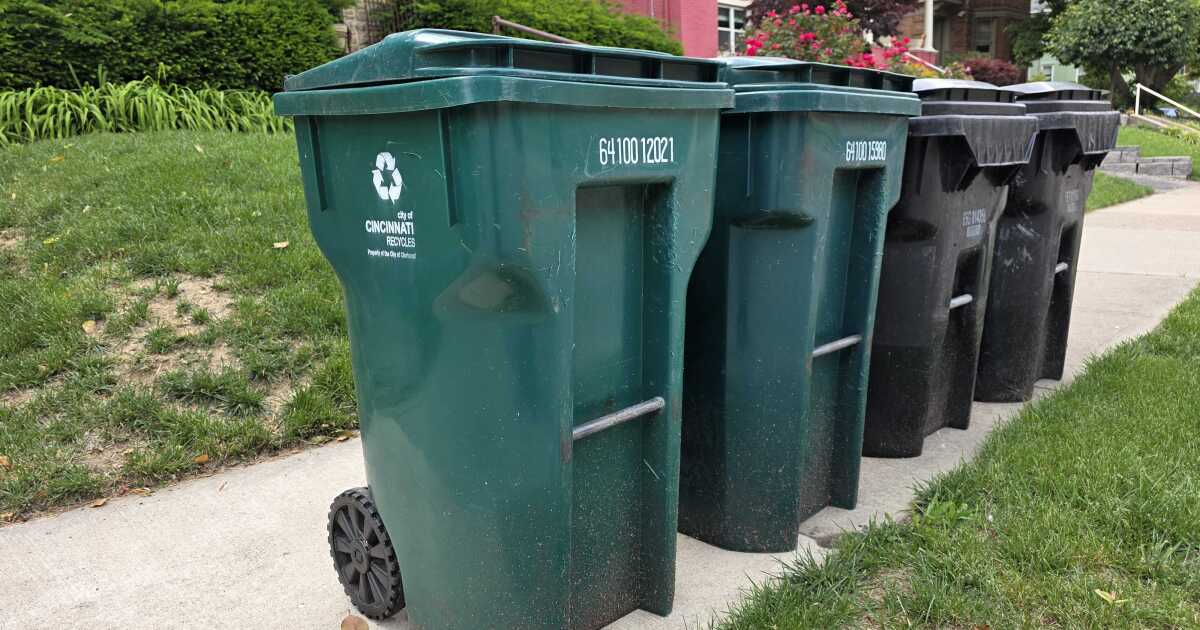 Federal grant will replace Cincinnati's old recycling carts