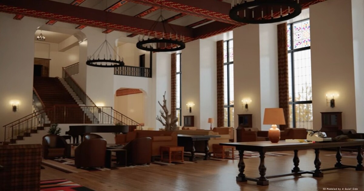 Meet the LA architect who made a virtual replica of the hotel from ‘The Shining’