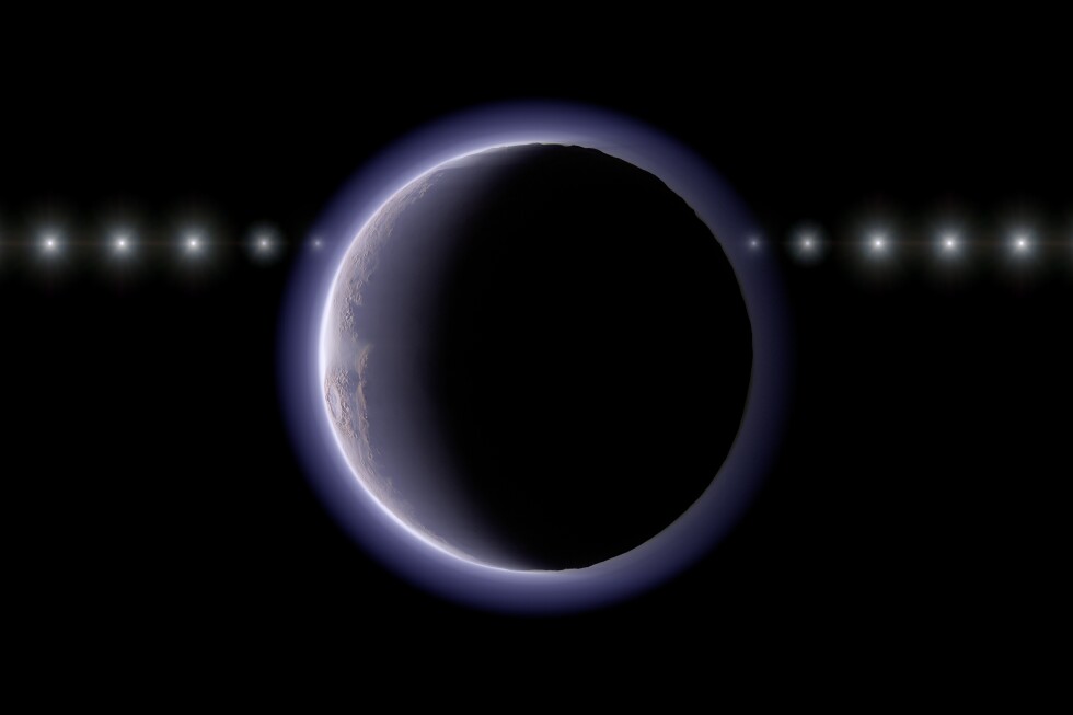 Astronomers detect an atmosphere around a mini Pluto