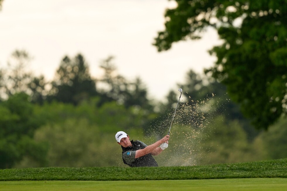 The PGA Championship has its biggest logjam at a major in 24 years.