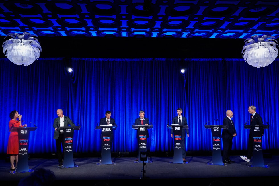 Voters in California governor's race to decide future of state government