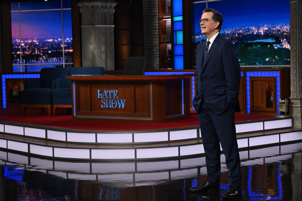 Booted from CBS, Stephen Colbert returns to TV a day later on Michigan community access