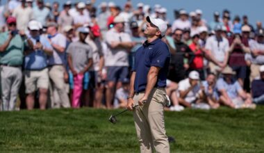 McIlroy has angry exchange with fan at PGA. Rahm, Smith, Schauffele also fade