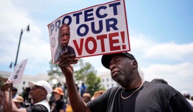 Thousands rally in Montgomery for a new voting rights era