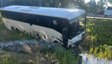 Bus crash on Interstate 95 in Virginia leaves five dead, 34 injured