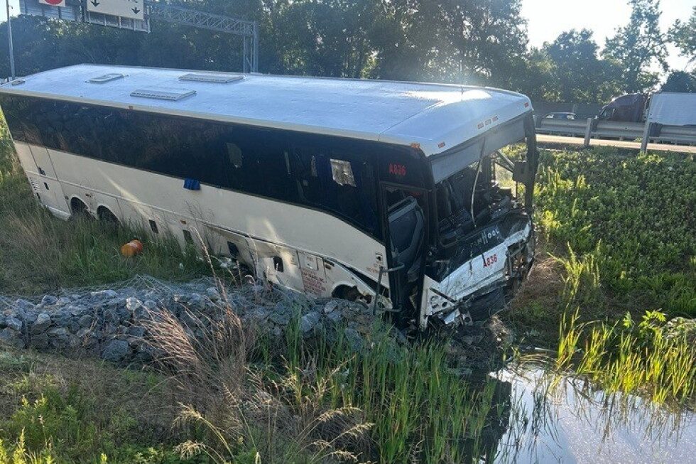 Bus crash on Interstate 95 in Virginia leaves five dead, 34 injured