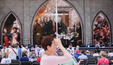 Thousands gather in Washington for an America-themed prayer rally