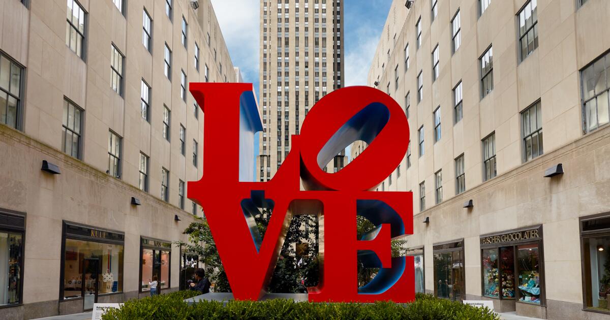 The Huntington acquires Robert Indiana's "LOVE" sculpture