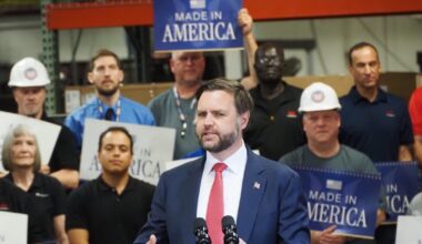 Vice President Vance praises Missouri redistricting and manufacturing jobs in Kansas City | KCUR