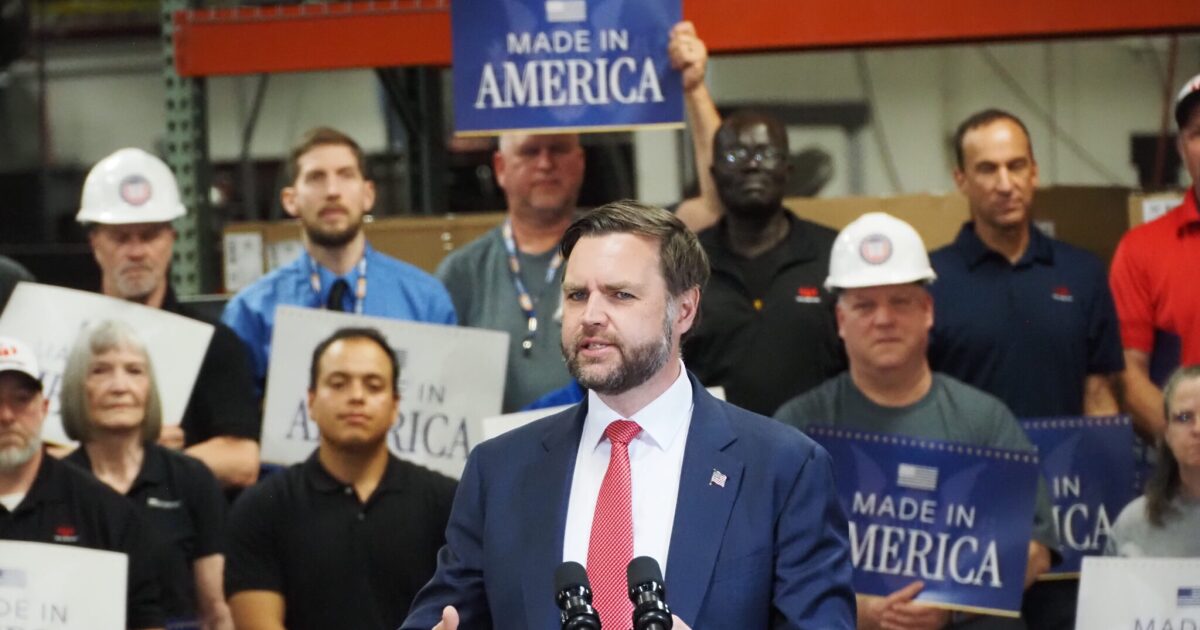 Vice President Vance praises Missouri redistricting and manufacturing jobs in Kansas City | KCUR