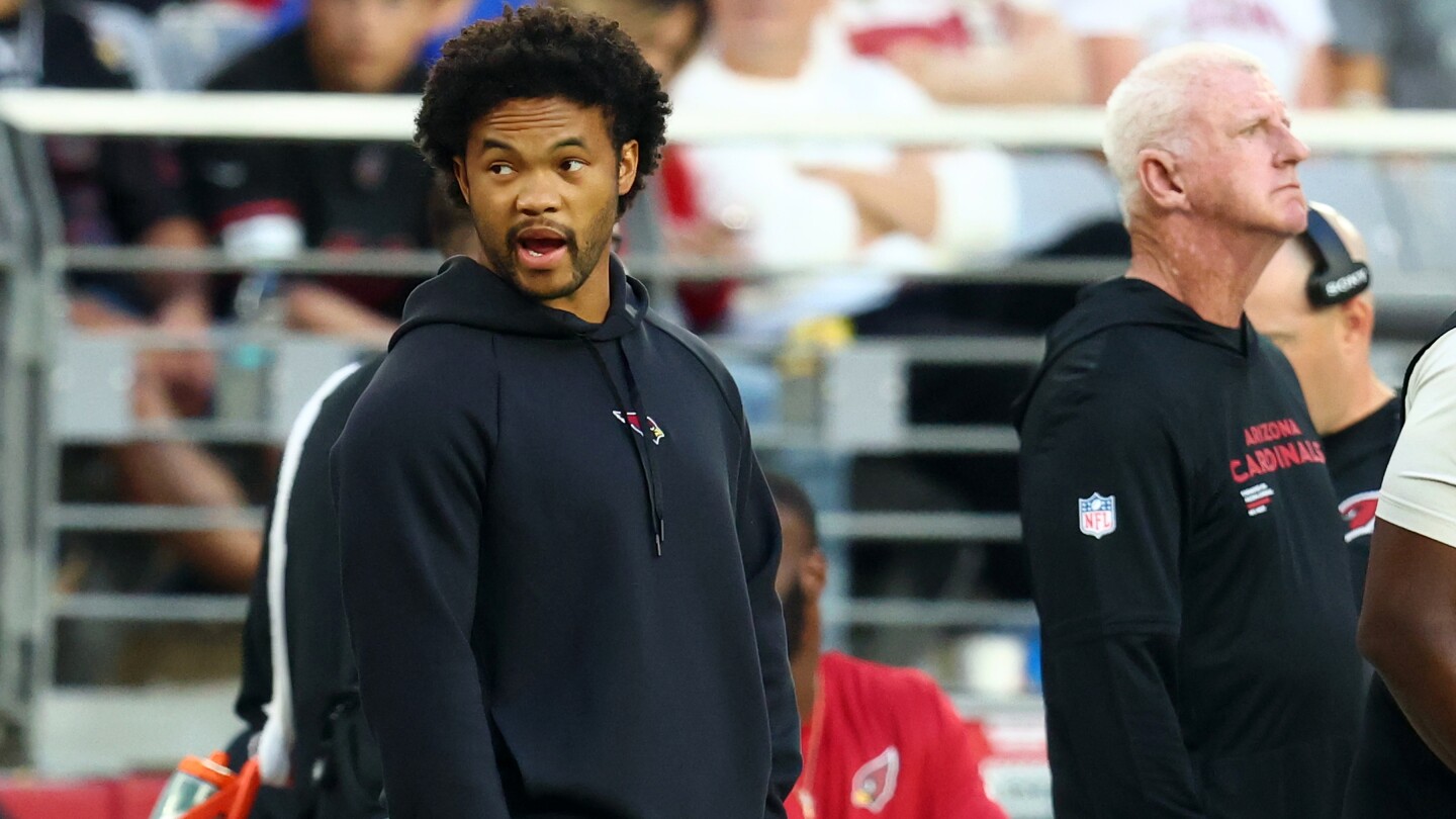 Kyler Murray will wear No. 1 with the Vikings