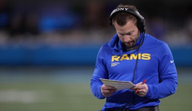 Sean McVay: Draft night demeanor resulted from "volatile situation" before press conference