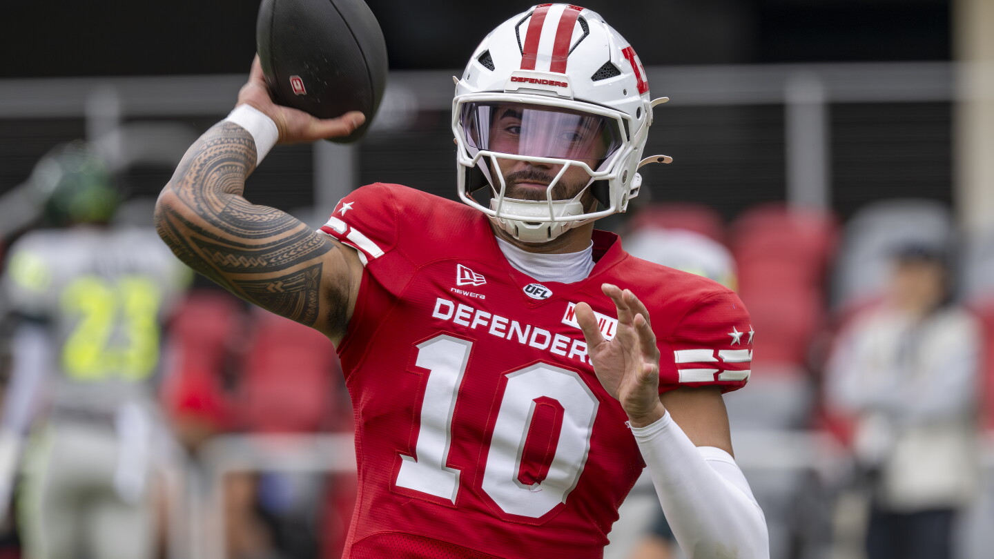 D.C. Defenders lose starting QB Jordan Ta'amu with season-ending injury
