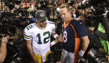 Aaron Rodgers poised to surpass Peyton Manning for third-most TD passes in NFL history