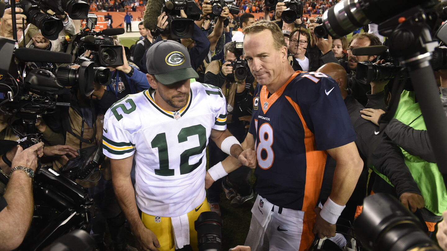 Aaron Rodgers poised to surpass Peyton Manning for third-most TD passes in NFL history