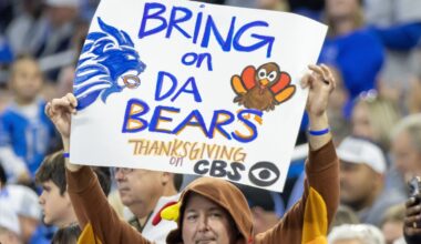 Report: Lions to host Bears on Thanksgiving