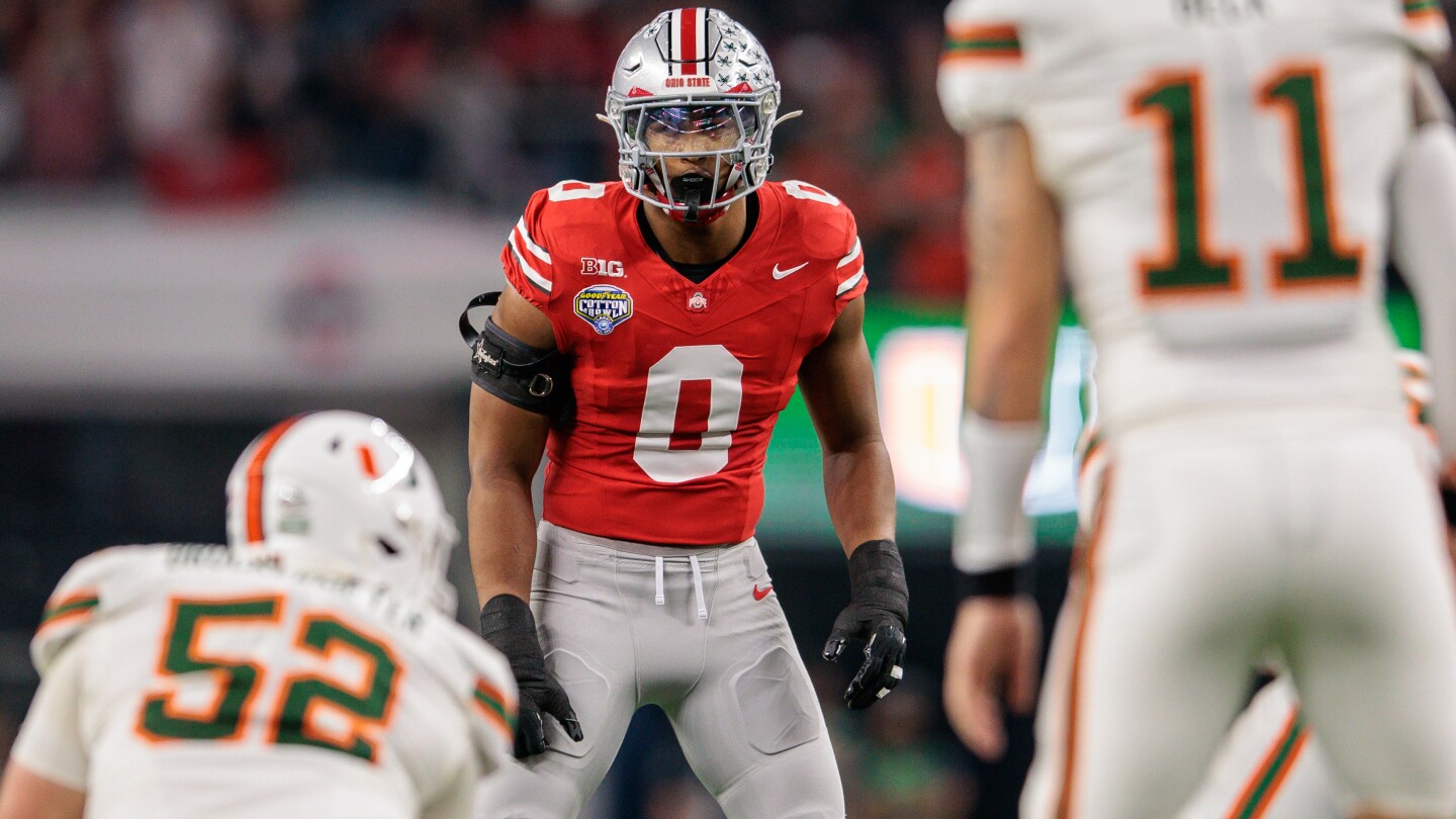 Sonny Styles switches from No. 0 in college to No. 52 in the NFL