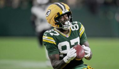 Romeo Doubs "open to all roles" if Patriots trade for A.J. Brown
