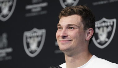 Raiders OC Andrew Janocko: Fernando Mendoza wants to come in, grind every day