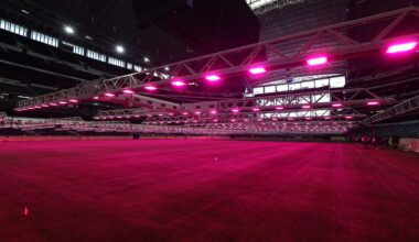 As "Dallas Stadium" moves mountains to install grass, CeeDee Lamb wants it for football