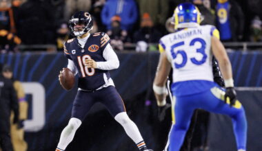 Bears QB coach J.T. Barrett wants more efficiency, fewer superhero plays from Caleb Williams
