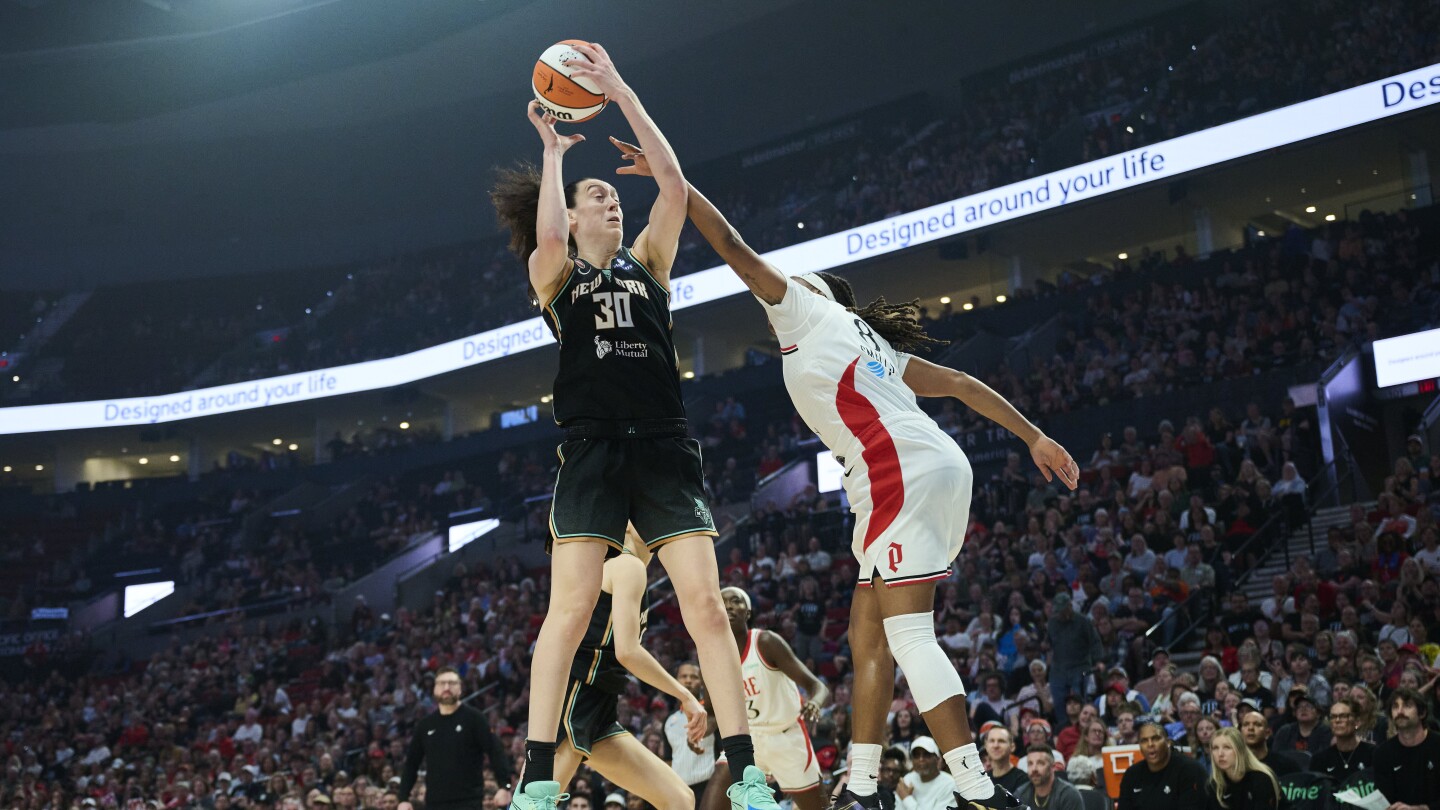 WNBA: New York Liberty at Portland Fire