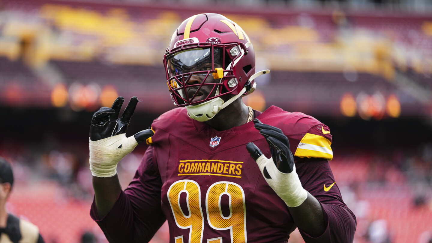 Commanders DL Javon Kinlaw: We've got some MFers on the defensive line now