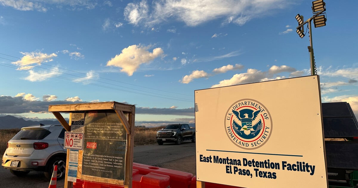 Immigrant detainees sue over 'horrific' conditions at Texas ICE facility | WFAE 90.7