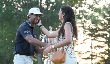 Everything, yet nothing, changes for PGA champ Aaron Rai and wife