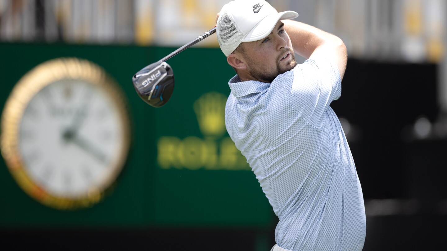 Happiness that doesn't go away: Alex Fitzpatrick climbs Cadillac leaderboard in Tour debut