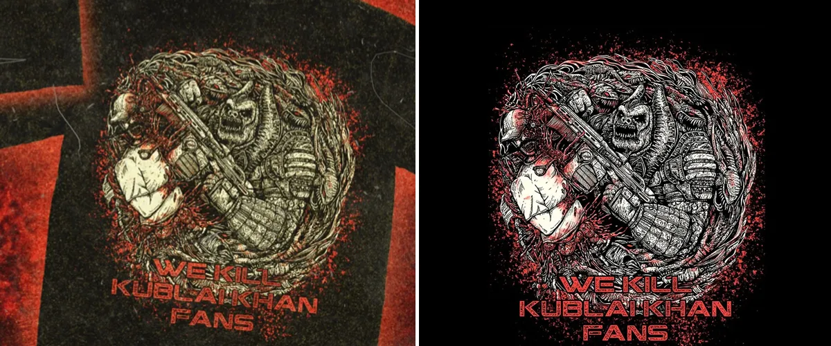 Viscera Crown Take Aim At Kublai Khan TX With Their New "We Kill Kublai Khan Fans" Shirt