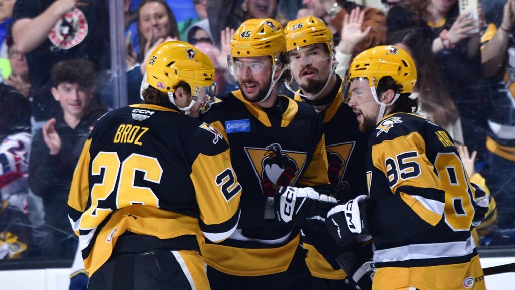 Penguins romp into conference finals | TheAHL.com
