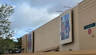 Animation Courtyard at Disney&rsquo;s Hollywood Studios, which is being reimagined into the Walt Disney Studios Courtyard, has two more movie billboards.