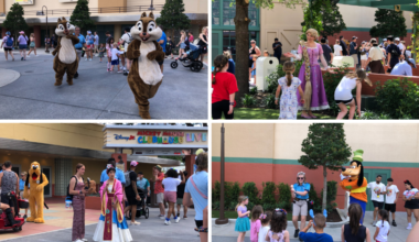 Rapunzel, Goofy, and More Characters Roam Animation Courtyard at Disney's Hollywood Studios