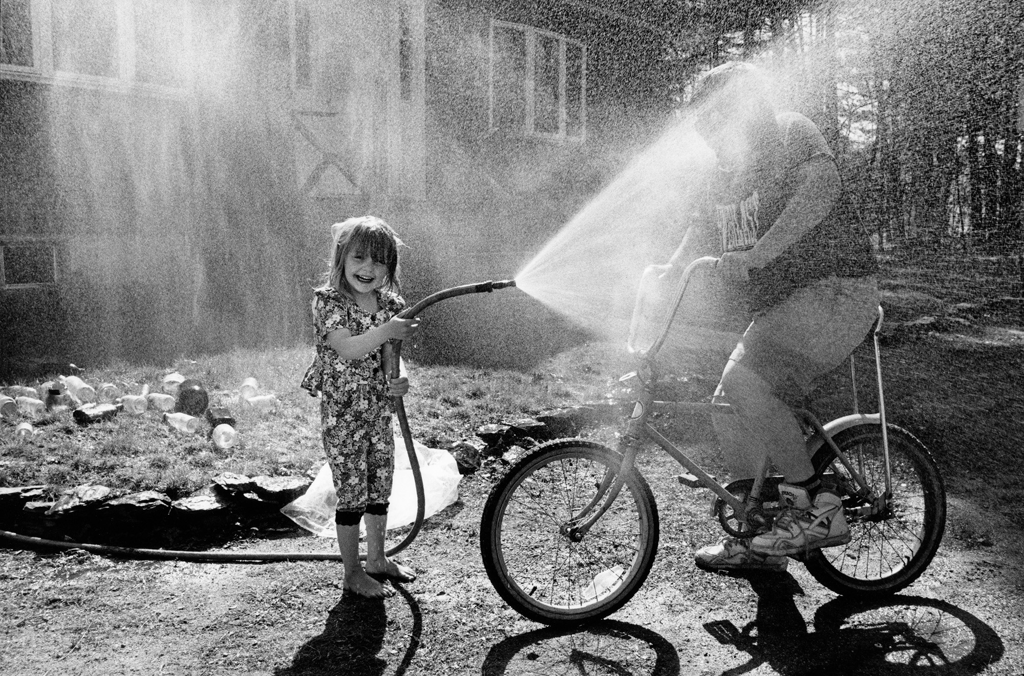 web Monique Instigating the First Water Fight of the Season, 1993