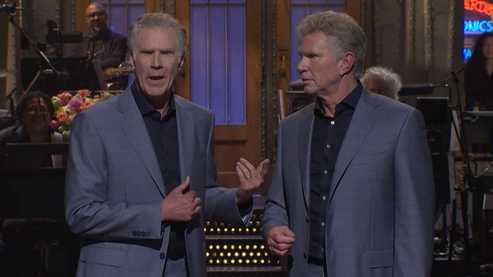 Will Ferrell's 'SNL' Monologue Hijacked by Chili Peppers' Chad Smith