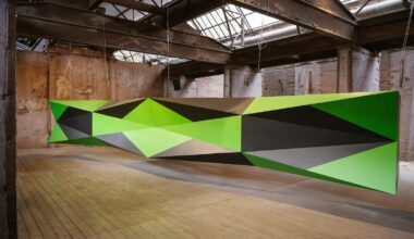 Dozens of artists bring new life to a gigantic former ironworks on UNESCO's world heritage list