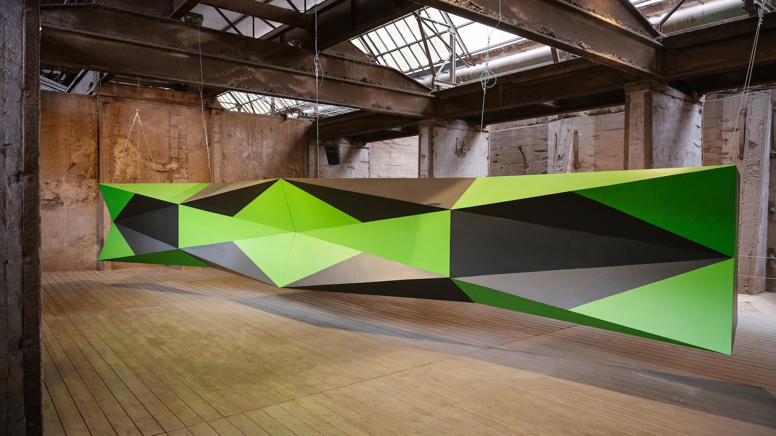 Dozens of artists bring new life to a gigantic former ironworks on UNESCO's world heritage list
