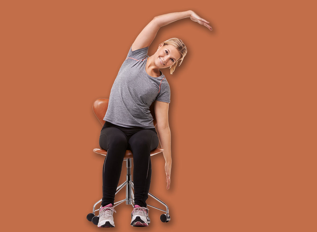 Chair Exercises That Flatten Waist Overhang After 50