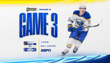 Sabres at Canadiens - Game 3 | How to watch, lineup notes, and storylines