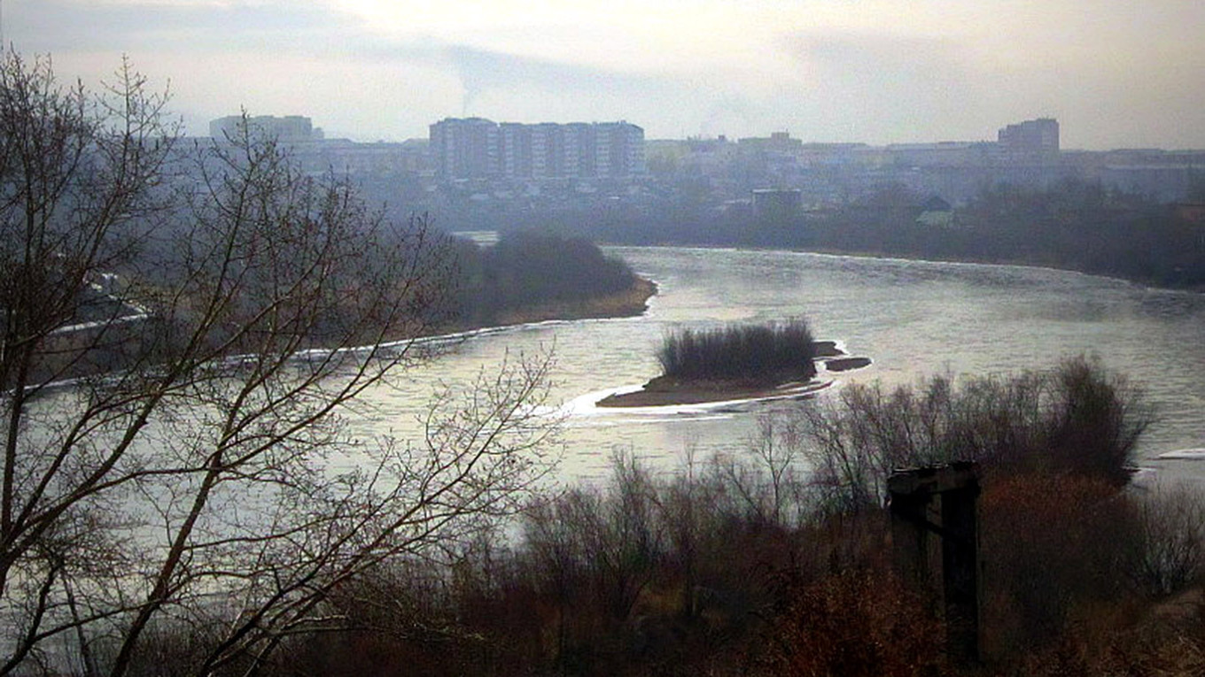 
					The Uda River in Ulan-Ude.					 					Alava (CC BY-SA 3.0)				