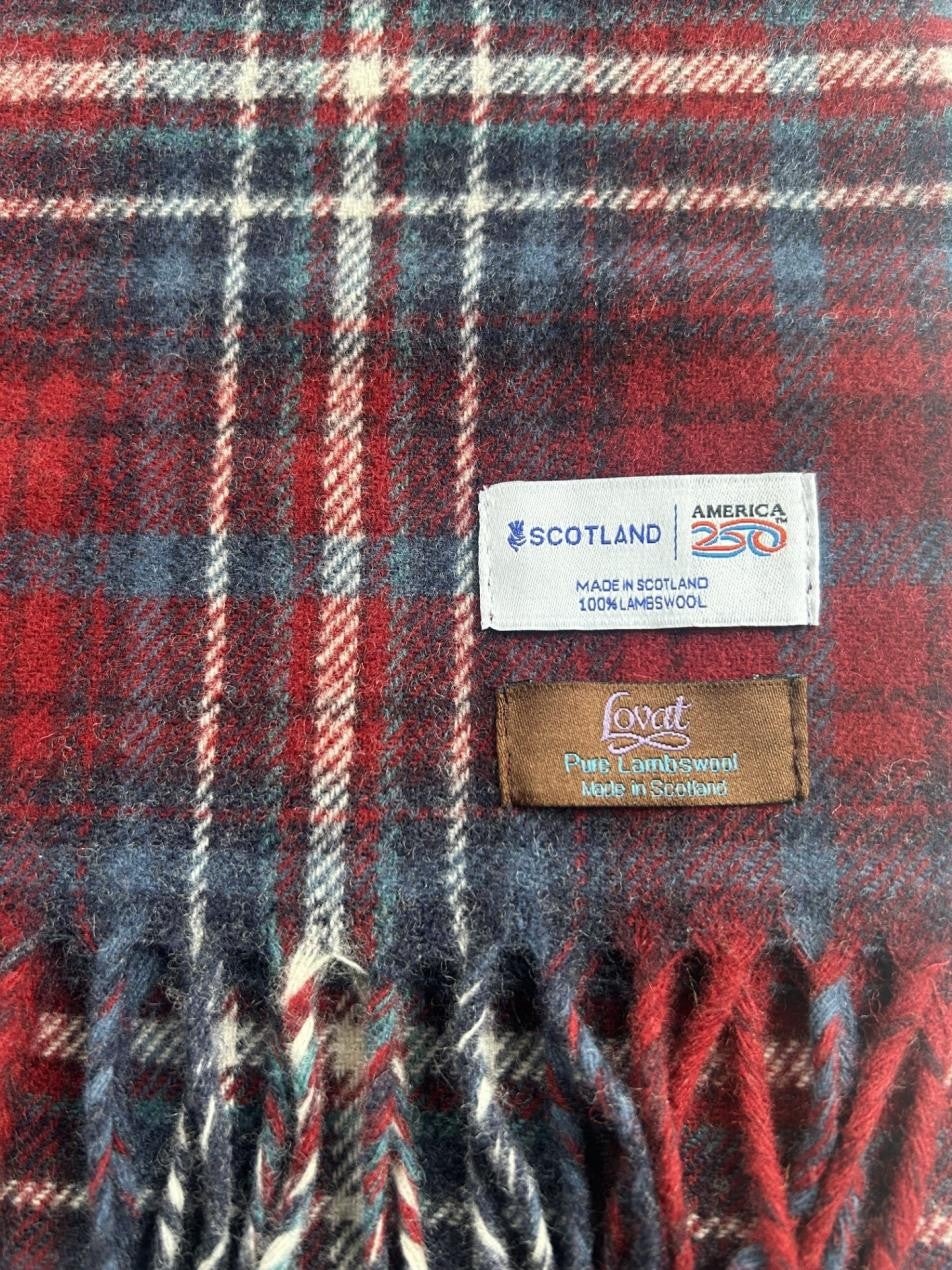 Kaci McEwan's new tartan aims to celebrate Scotland's relationship with the United States of America ahead of the World Cup