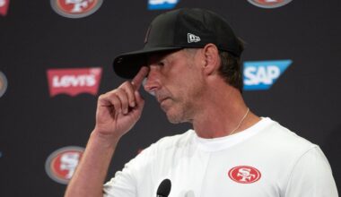 San Francisco 49ers head coach Kyle Shanahan