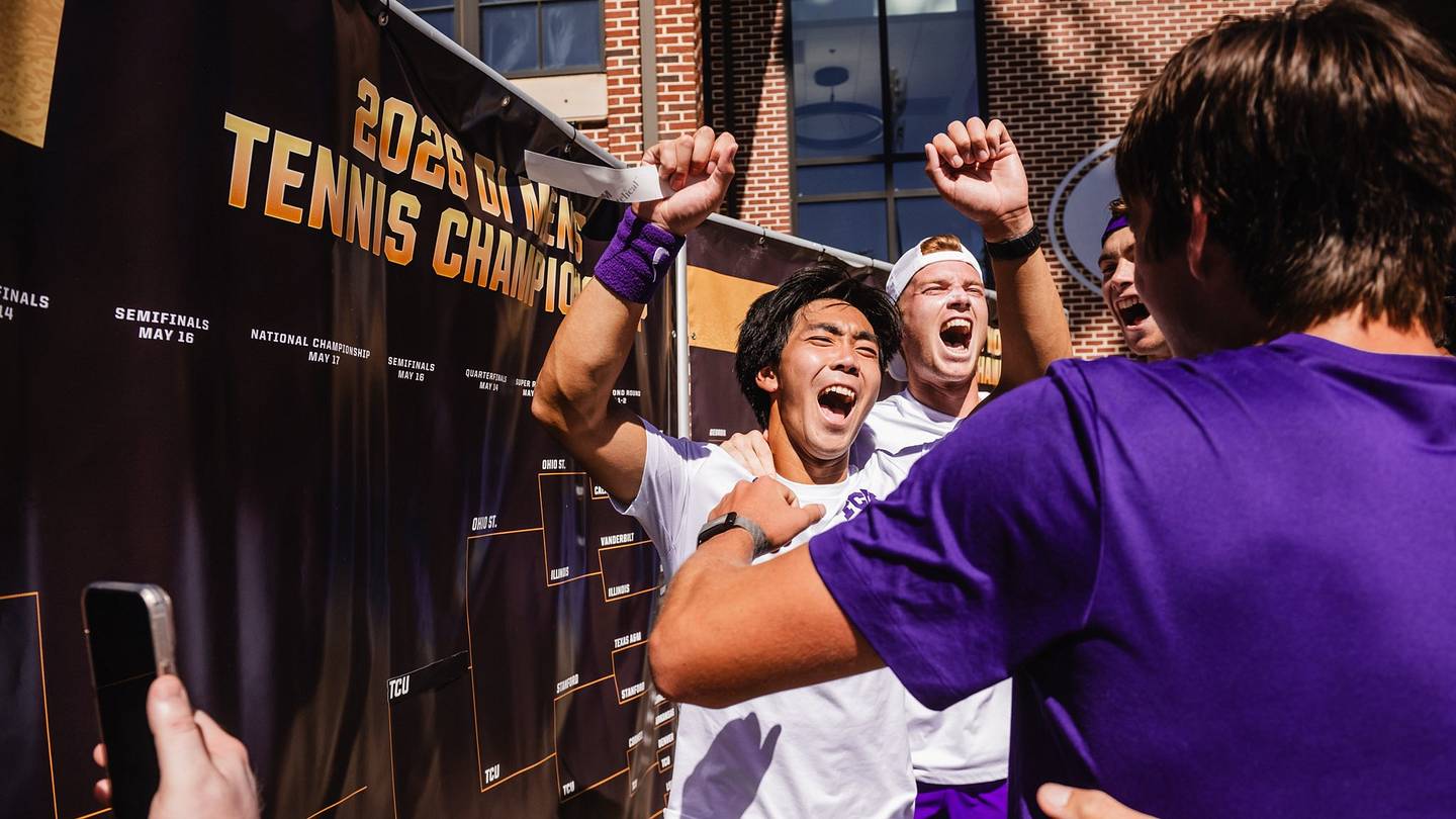 TCU Tennis Programs Enjoy Historic Seasons in 2026