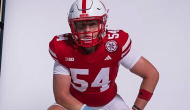 Nebraska Football Beats Iowa for Husker Legacy Offensive Lineman Barrett Kitrell