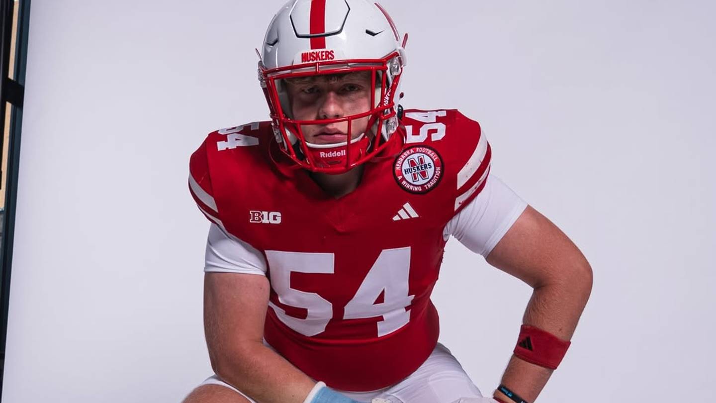 Nebraska Football Beats Iowa for Husker Legacy Offensive Lineman Barrett Kitrell