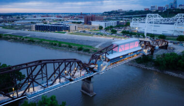 Multistudio repurposes Kansas City’s Rock Island Bridge as an entertainment district