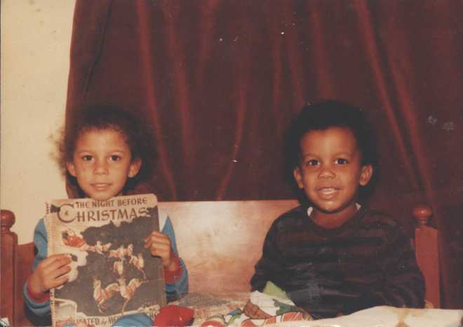 Chris Ferguson, right, grew up in a loving family in Newton, his sister said. Chris Ferguson, right, grew up in a loving family in Newton, his sister Jessica Ferguson said.