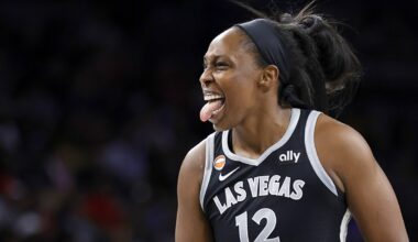 Aces' Chelsea Gray building Hall of Fame resume by reaching a major milestone -
Las Vegas Sun News